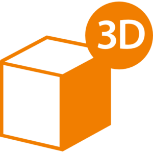 3d printer cube symbol